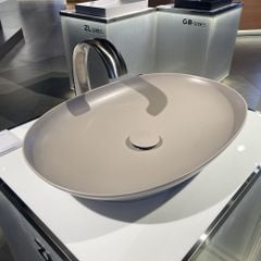 Chậu rửa mặt đặt bàn TOTO LT4706#MBE màu be mờ