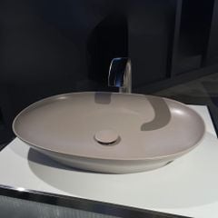 Chậu rửa mặt đặt bàn TOTO LT4706#MBE màu be mờ