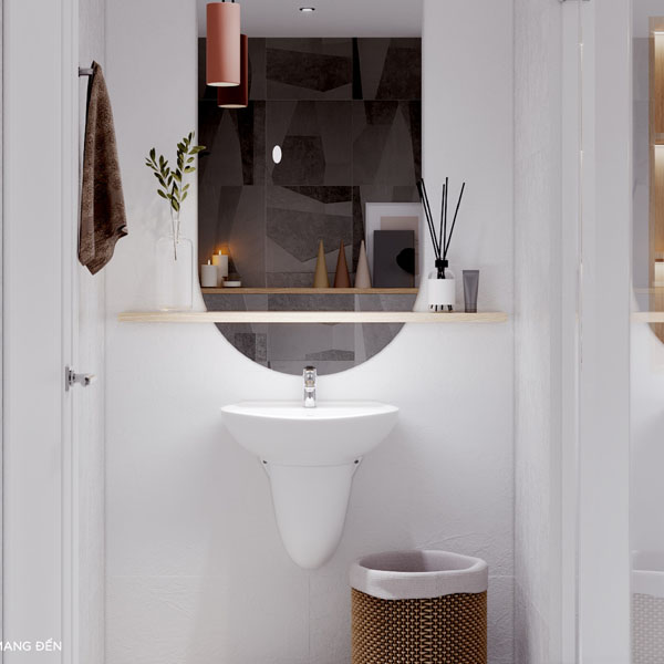 Chậu rửa mặt lavabo treo tường TOTO LHT300CR