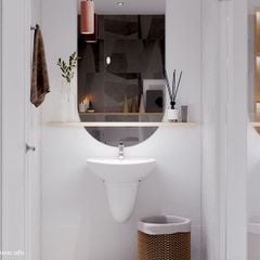 Chậu rửa mặt lavabo treo tường TOTO LHT300CR