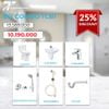 Combo thiết bị vệ sinh TOTO TCB1
