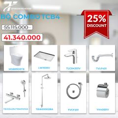 Combo thiết bị vệ sinh TOTO TCB4