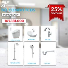 Combo thiết bị vệ sinh TOTO TCB5