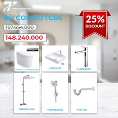 Combo thiết bị vệ sinh TOTO TCB6