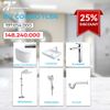 Combo thiết bị vệ sinh TOTO TCB6