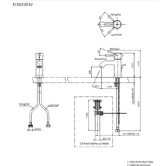 Vòi rửa mặt lavabo TOTO TLS02301V