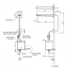Vòi cảm ứng lavabo TOTO TLE25010A