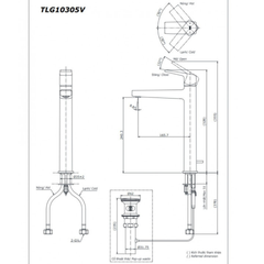 Vòi rửa mặt lavabo TOTO TLG10305V