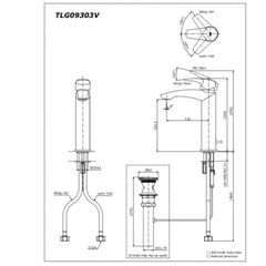 Vòi rửa mặt lavabo TOTO TLG09303V