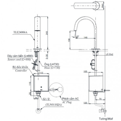 Vòi cảm ứng TOTO TLE24006V