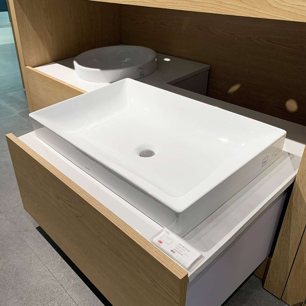 Chậu rửa mặt lavabo đặt bàn TOTO LT4716G19