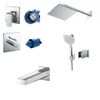 Sen tắm âm tường TOTO TBG02303BA/TBV02104B/TBW08002A/TBW02005A/TBG10001B (3 đường nước)