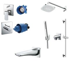 Sen tắm âm tường TOTO TBG02304BA/TBV02103B/TBW02003A/TBG02001B/TBW02017A (3 đường nước)