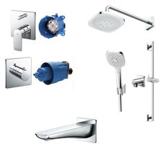 Sen tắm âm tường TOTO TBG04304BA/TBW02003A/TBW02005A/TBG02001B/TBV02103B (3 đường nước)