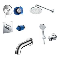 Sen tắm âm tường TOTO TBG11303VA/TBV01104B/TBW01003A/TBW07008A/TBG11001B (3 đường nước)