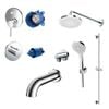 Sen tắm âm tường TOTO TBG11304VA/TBW01003A/TBW01008A/TBG11001B/TBV01103B (3 đường nước)