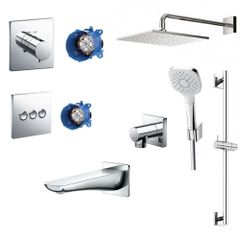 Sen tắm âm tường TOTO TBV02401B/TBV02105B/TBW02005A/DBX115CAMR/TBG02001B (3 đường nước)