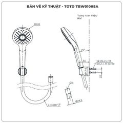 Bát sen cầm tay TOTO TBW01008A