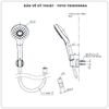 Bát sen cầm tay TOTO TBW01008A