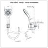 Bát sen cầm tay TOTO TBW02005V (Mã cũ TBW02005A)