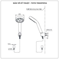Bát sen cầm tay TOTO TBW07011A