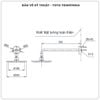 Bát sen gắn tường TOTO TBW07001A