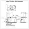 Bồn cầu nắp rửa điện tử TOTO CS320DRW11