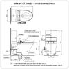 Bồn cầu nắp rửa điện tử TOTO CS948CDW17