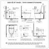 Bồn cầu NEOREST DH TOTO CS988VT/TCF9575Z/T53P100VR
