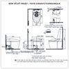 Bồn cầu NEOREST TOTO CS921VT/TCF83410GAA/T53P100VR
