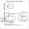 Bồn cầu TOTO 2 khối TOTO CS767RT10