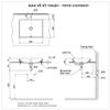 Chậu rửa mặt đặt bàn TOTO LT4715G17#MGR màu xám mờ