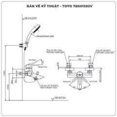 Sen tắm nóng lạnh TOTO TBS01302V/DGH108ZR