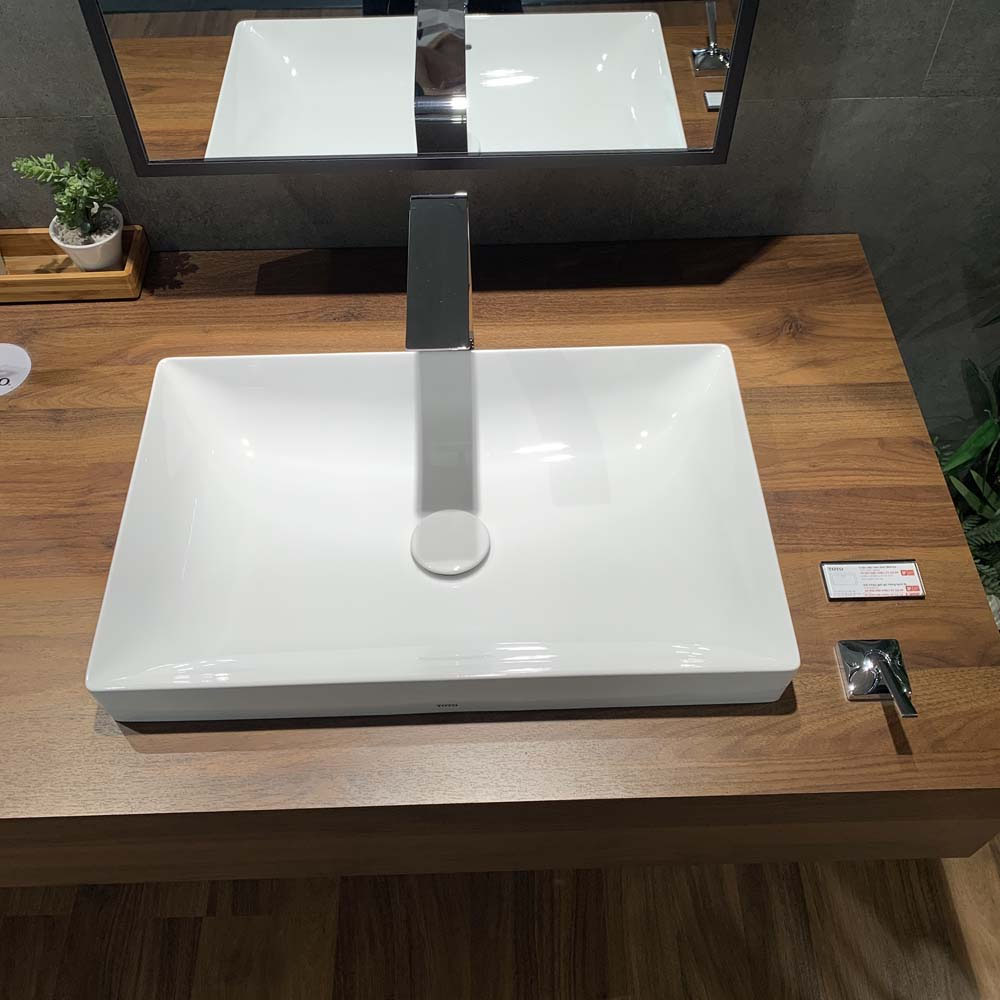 Chậu rửa mặt đặt bàn TOTO LT4716G17