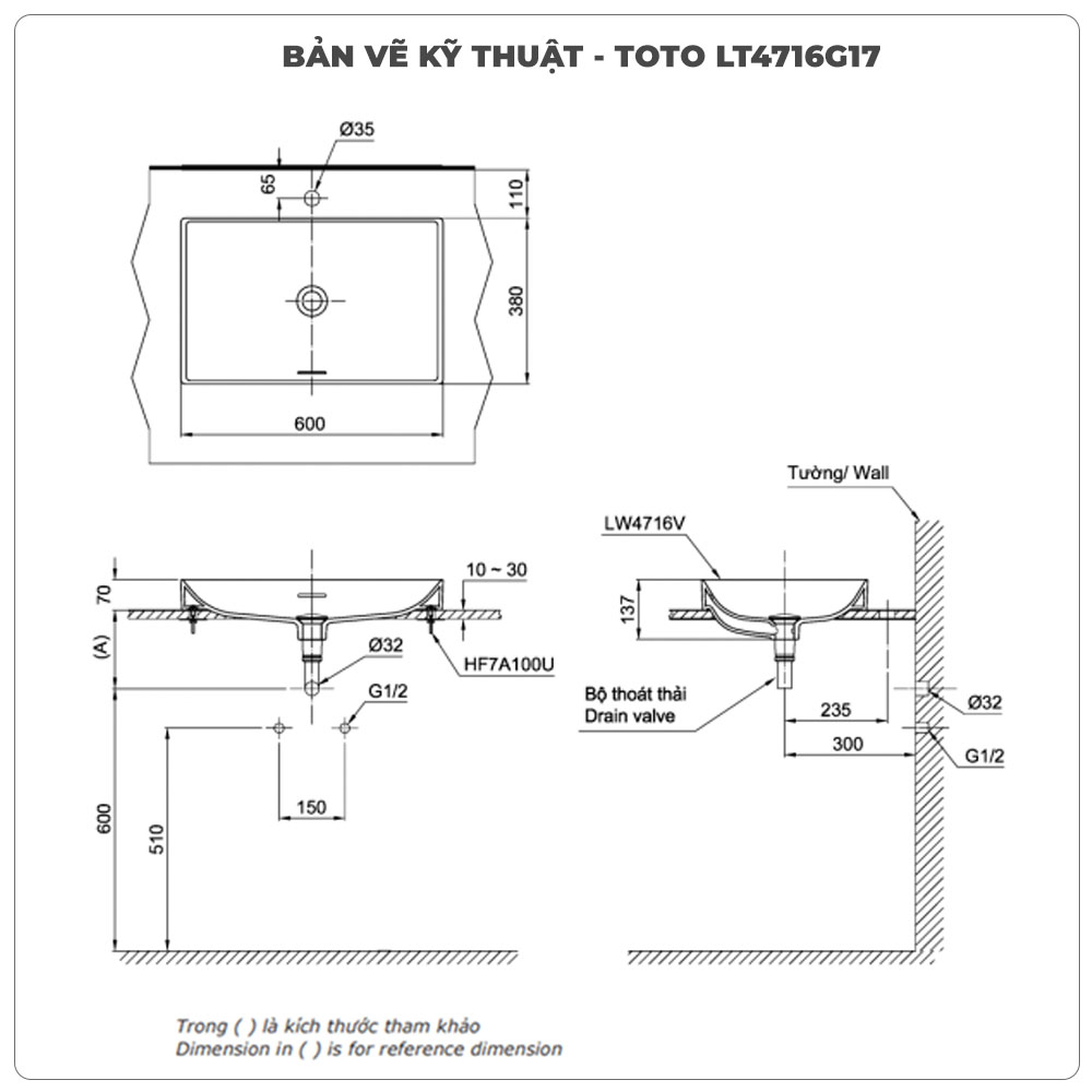 Chậu rửa mặt đặt bàn TOTO LT4716G17#MGR màu xám mờ
