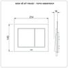 Mặt nạ xả nhấn TOTO MB007DCP