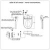 Nắp rửa điện tử WASHLET TOTO TCF34570GAA