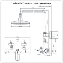 Sen cây nóng lạnh TOTO TBW01301AB