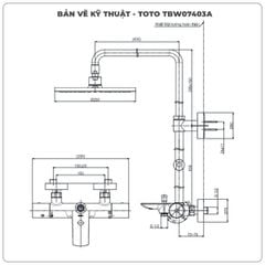 Sen cây nhiệt độ TOTO TBW07403A