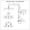 Sen cây nhiệt độ TOTO TBW08406A