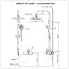 Sen cây nóng lạnh TOTO DM907C1S/TVSM110RUR/DGH108ZR
