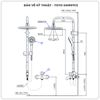 Sen cây nóng lạnh TOTO DM907CS/TBS01302V/DGH108ZR
