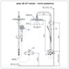 Sen cây nóng lạnh TOTO DM907CS/TBS02302V/DGH108ZR