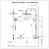 Sen cây nóng lạnh TOTO DM907CS/TBS03302V/DGH108ZR