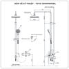 Sen cây nóng lạnh TOTO TBW01001BA/TBG01302VA/DGH108ZR