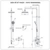 Sen cây nóng lạnh TOTO TBW01001BA/TBG03302VA/DGH108ZR
