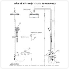 Sen cây nóng lạnh TOTO TBW01002BA/TBG01302VA/TBW01010A