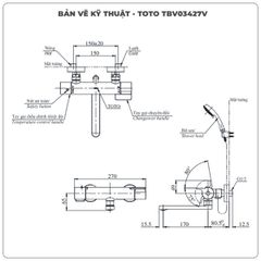 Van điều chỉnh nhiệt độ TOTO TBV03427V