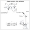 Sen tắm nhiệt độ TOTO TBV03431V/TBW01008A