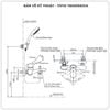 Sen tắm nóng lạnh TOTO TBG01302VA/TBW01008A
